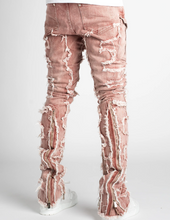 Load image into Gallery viewer, ROSE VINTAGE STACKED DENIM
